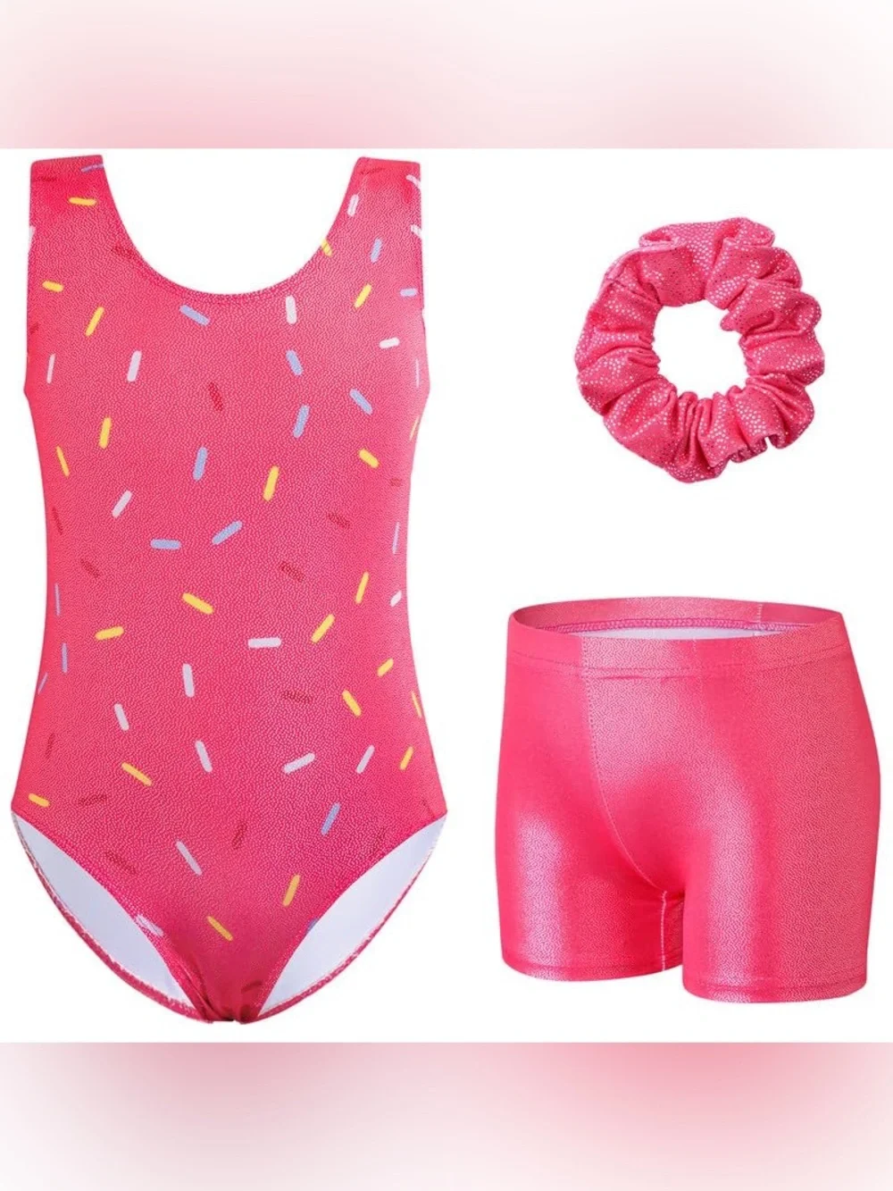 NWT 3 Piece Leotard Set